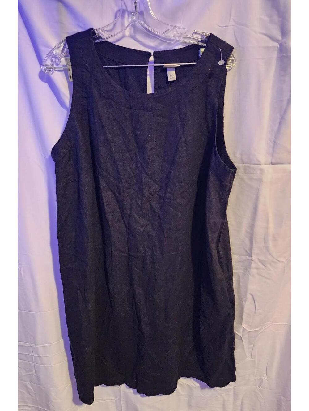 NWT Black Sleeveless A New Day Dress Womens Size XXL.